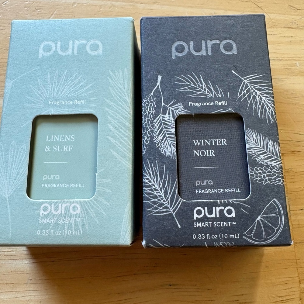 Pur Fragrance Refill Set - Linens & Surf and Winter Noir